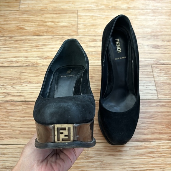 Fendi wedges in fair condition - Picture 3 of 8